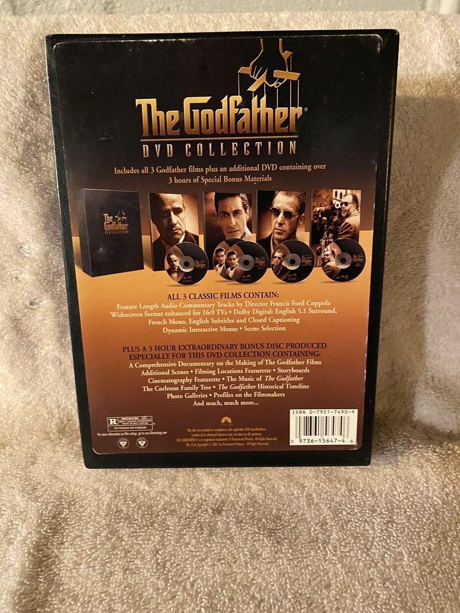 The Godfather DVD Collection 5枚組 The Godfather Dvd Collection 5 Disc Box Set | eBay