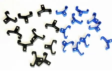 40 GOLIATH INDUSTRIAL ABS 1/4" BLACK & BLUE REPLACEMENT SOCKET RACK RAIL CLIPS