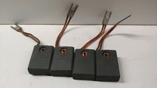 LOT OF 4 NEW OLD STOCK HELWIG 1.75" X 1.25" X .625" GE CARBON BRUSHES 10-501211