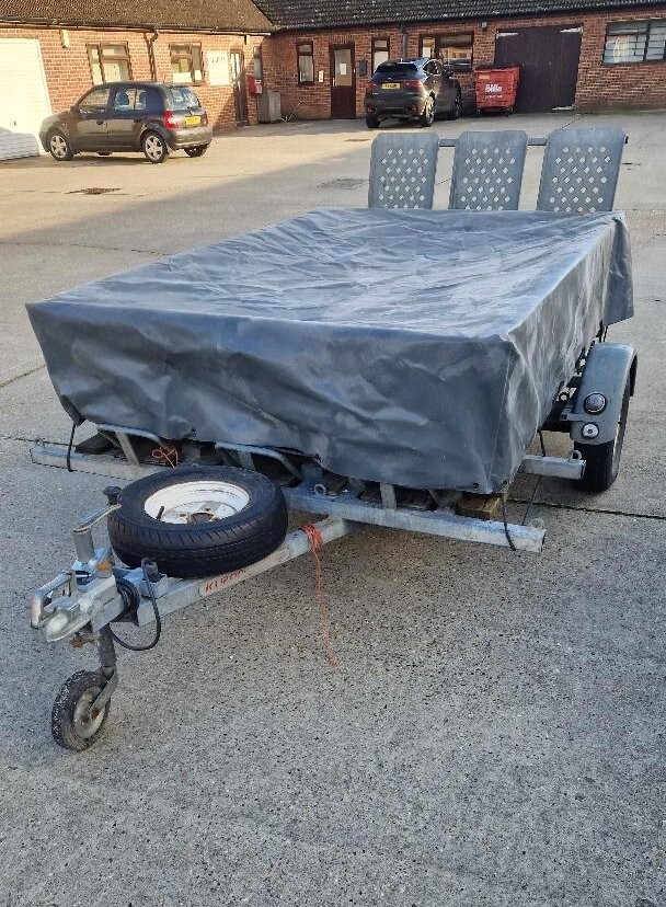 3 bike motorbike trailer eBay