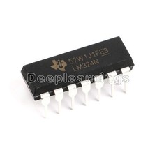 20 Pcs LM324N LM324 324 Low Power Quad Op-Amp IC TOP