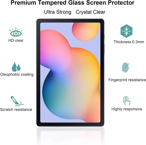 2-pak Szkło hartowane Ochraniacz ekranu do Samsung Galaxy Tab A9 Plus S9 FE S8 - Zdjęcie 2 z 6