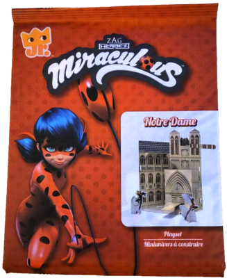 2023 Burger King Jr Zag Heroez Miraculous Notre Dame Playset NIP