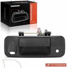 A-Premium Textured Black Tailgate Latch Handle w/ Rear Camera for Toyota Tundra