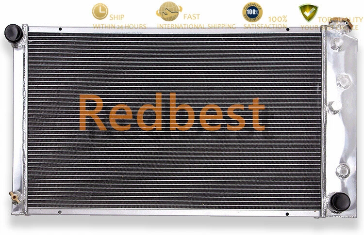 Radiador de aluminio de 4 filas para Chevy Monte Carlo 70-77 / Cadillac Calais 68-74 7,7 L CU161 Foto 3 de 4