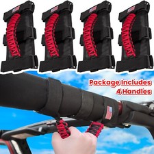 4 X Roll Bar Grab Handles Grip Handle For Jeep Wrangler Yj Tj Jk Jl Gladiator Jt 4 X Roll Bar Grab Handles Grip Handle For Jeep Wrangler Yj Tj Jk Jl Gladiator Jt