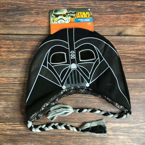 Darth Vader Laplander Hat Beanie Black 