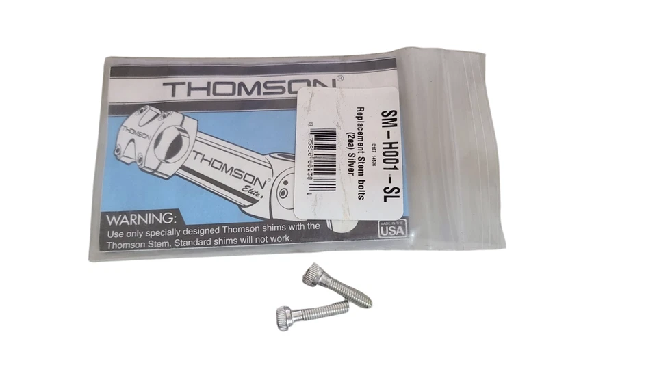 Thomson stem SM-H001-SL Bolts Silver 2pcs - Image 2 of 2