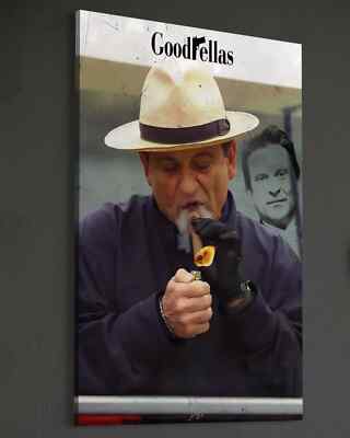Goodfellas Leinwand Bild Joe Pesci Wandbild Mafia Canvas Bild Kultfilm Gangster