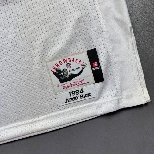 100% Authentic Jerry Rice Mitchell & Ness 1994 SF 49ers Jersey Size 44 L Mens - Picture 4 of 6