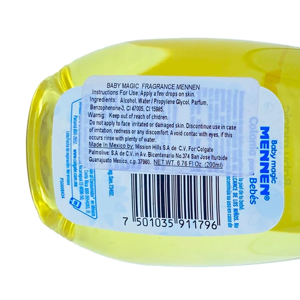 Mennen Baby Magic Colonia Hipoalergénica - Colonia Mennen Para Bebe 200 ml Foto 4 de 4