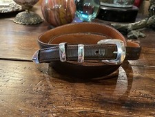 Chacon James Reid Style Sterling Silver Belt Buckle 40-42-1.25  -1  JR  