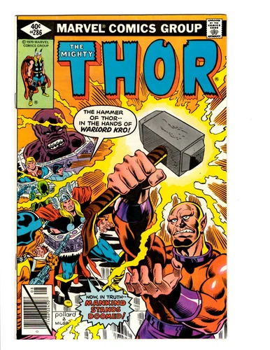THE MIGHTY THOR - #286 - AUGUST 1979 - NM - HIGH GRADE - VINTAGE MARVEL COMIC