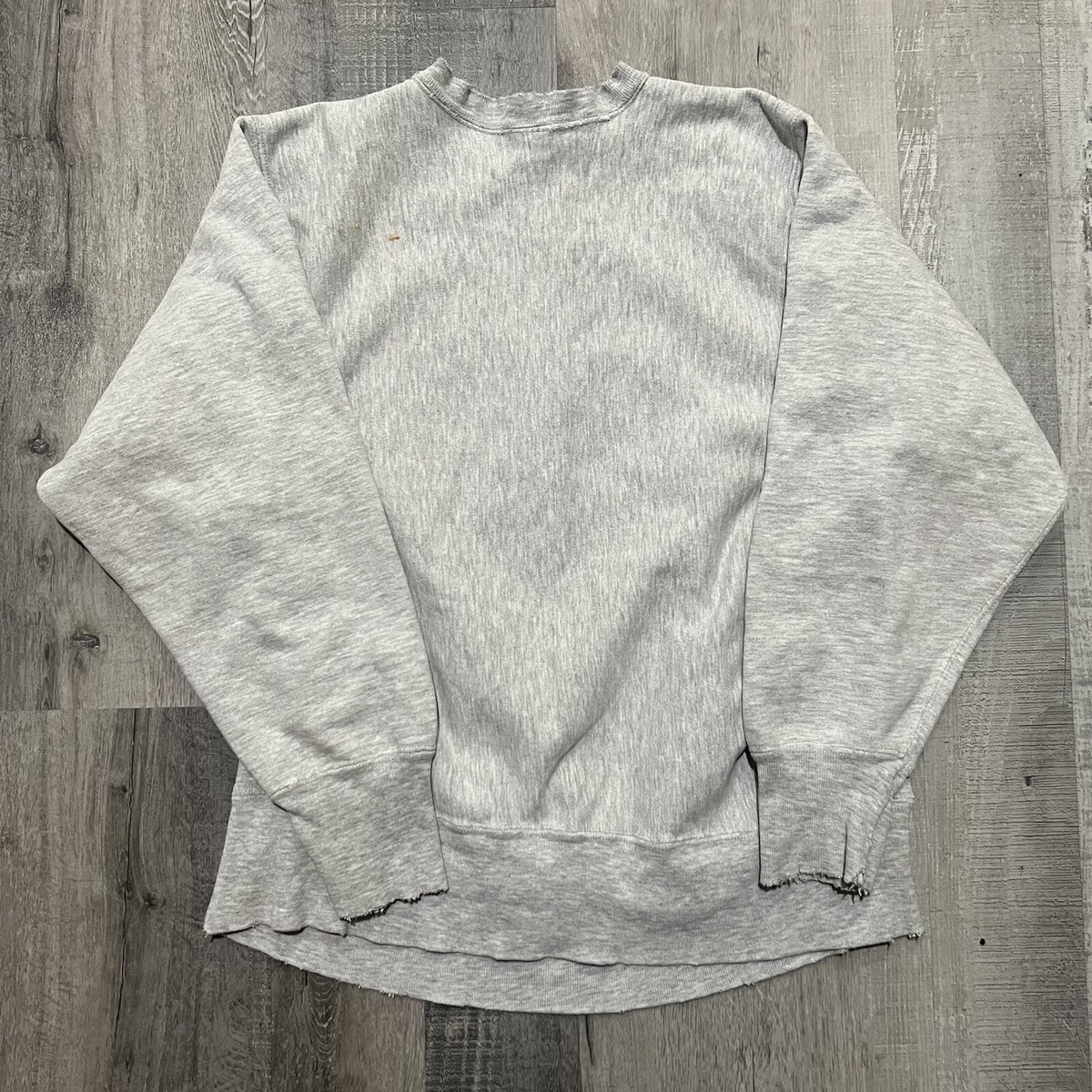 USA製 80s champion reverse weave Vintage 80s Champion Reverse Weave Navy Blank Sweatshirt Hoodie