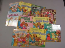 Lot of 10 The Berenstain Bears Books Children Kids Picture Random Free Shipping