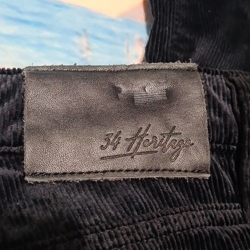 34 Heritage Chrisma Corduroy Jeans Size 34x34 - Picture 8 of 8