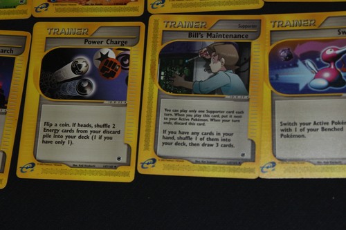 20 Pokemon Card Lot LP-DMG E-Reader Expedition(Reverse Holo Spearow Expedition+) - Picture 16 of 24
