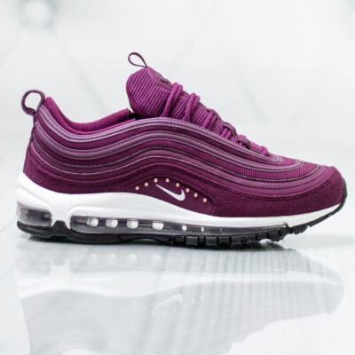 NIKE AIR MAX 97 SE GRÖSSE 4,5 EUR 38 (AQ4137 600) BORDEAUX/WEISS/SCHWARZ