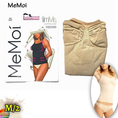 NWT MeMoi SlimMe M/2 Sottile Wireless Shaping Camisole MSM-115 Nude $30