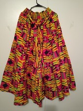 High Quality African Wax Print Skirt size 14 to 16