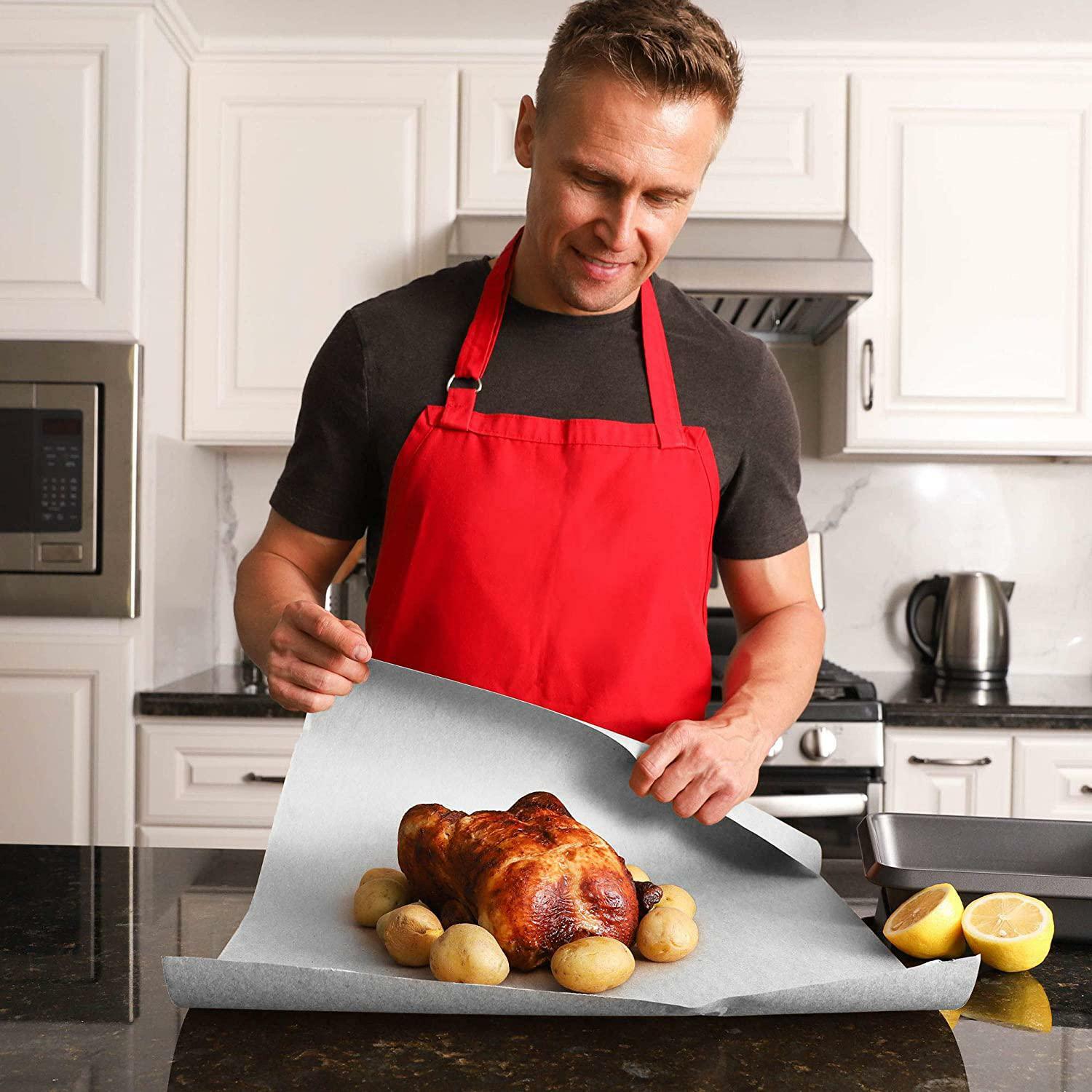 White Kraft Butcher Paper Roll 18 inch x 175 Feet (2100 inch) Food