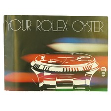 VINTAGE YOUR ROLEX OYSTER 579 22 ENGLISH VERSION BOOKLET -50- 3.81-579.22
