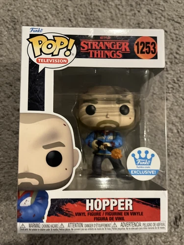 Funko Pop! Vinyl: Stranger Things - Hopper - Funko Web (FW) #1253