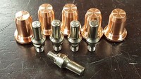 10 X Pt-60 Ipt60 Ipt-60 Pt-40 40a Plasma Drag Nozzles & Electrodes Us Ship 10 X Pt-60 Ipt60 Ipt-60 Pt-40 40a Plasma Drag Nozzles & Electrodes Us Ship