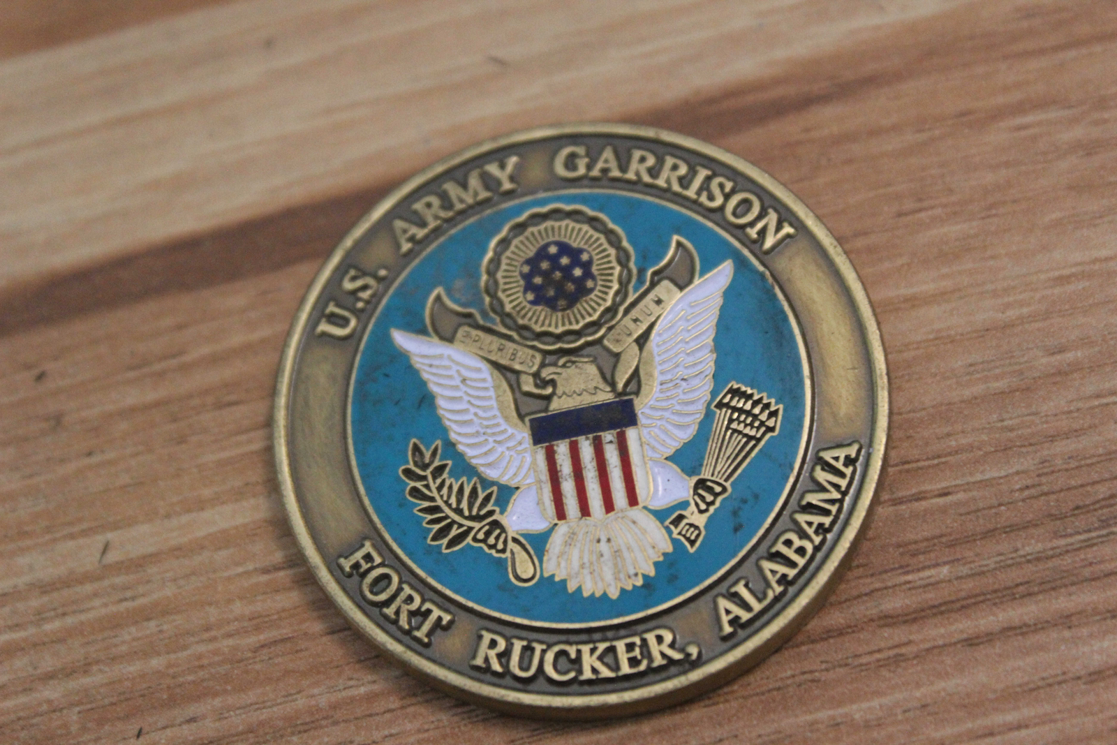 U.S. Army Garrison Fort Rucker Alabama Challenge Coin eBay