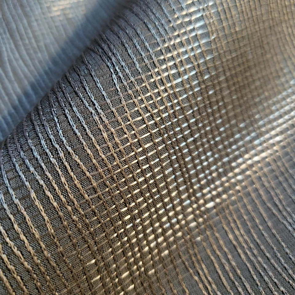 TELA PARA CORTINAS TELA 3D GRIS TOPO ALTO BRILLO 58" POR YARDA tapicería moderna Foto 4 de 4