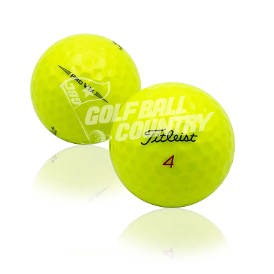 48 Titleist Pro V1x 2019-2023 Yellow Near Mint AAAA Used Golf