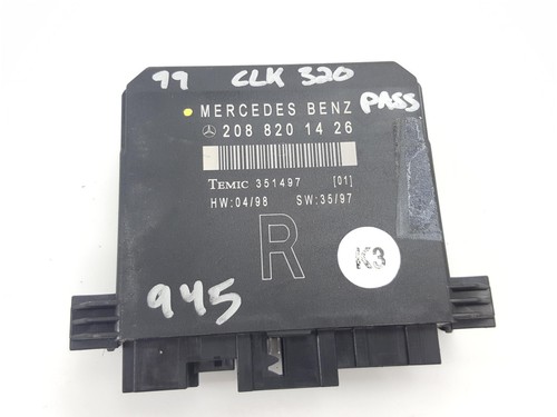 98-03 Mercedes W208 CLK430 CLK320 Front Right Door Control Module 2088201426 OEM - Picture 2 of 3