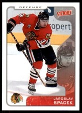2001-02 Upper Deck Victory Jaroslav Spacek Chicago Blackhawks #77