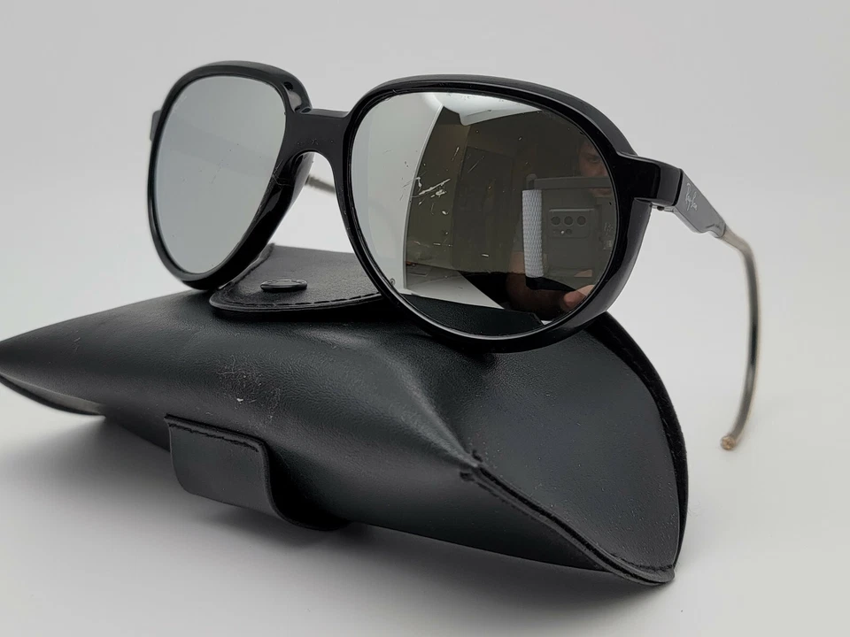 Ray-Ban B&L L1541 Arctic Cats Glacier 7000 Black G-31 Silver Mirror Sunglasses - Image 2 of 4