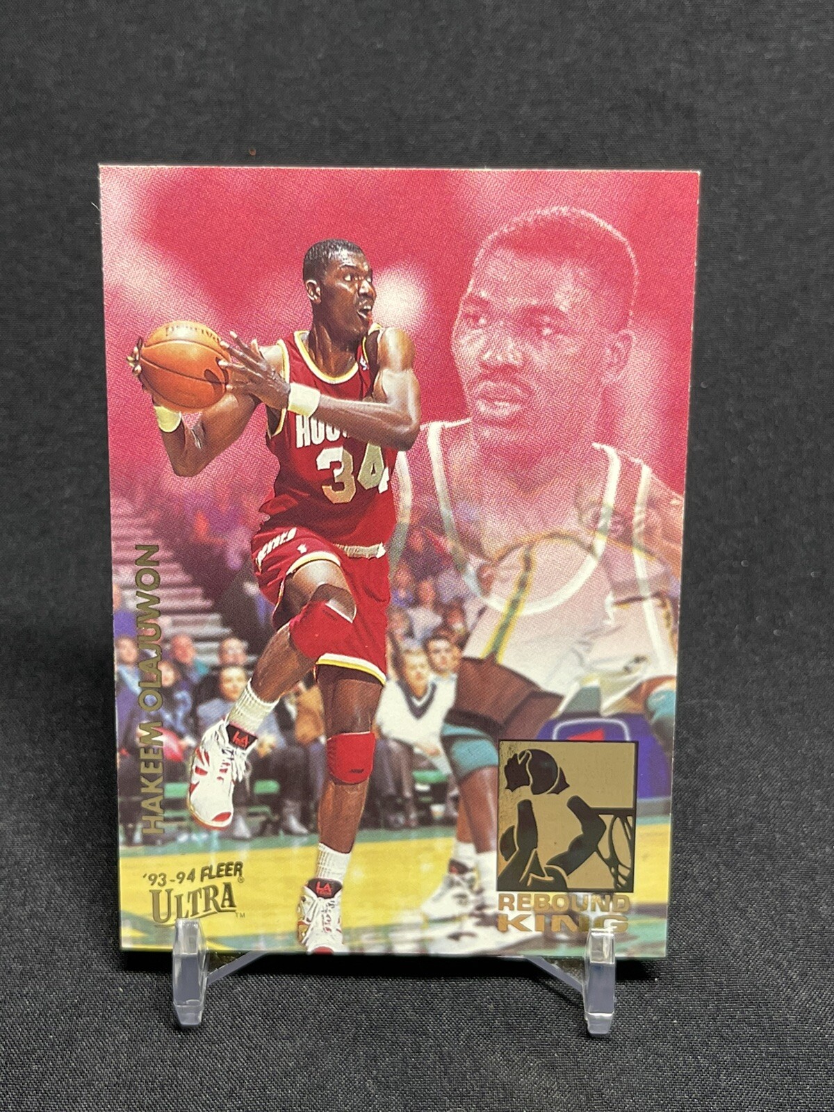 199394 Fleer Ultra Rebound King 8 HAKEEM OLAJUWON Houston Rockets eBay