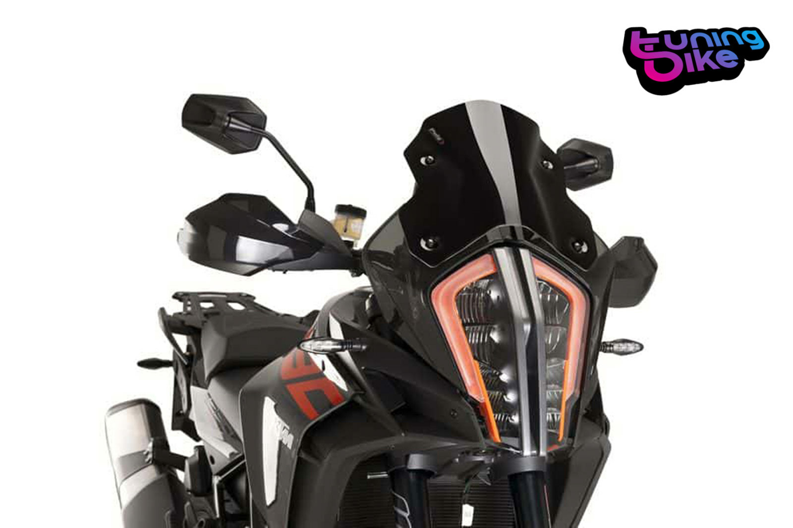 PUIG CUPOLINO SPORT PER KTM 1290 SUPER ADVENTURE R/S 2019 NERO
