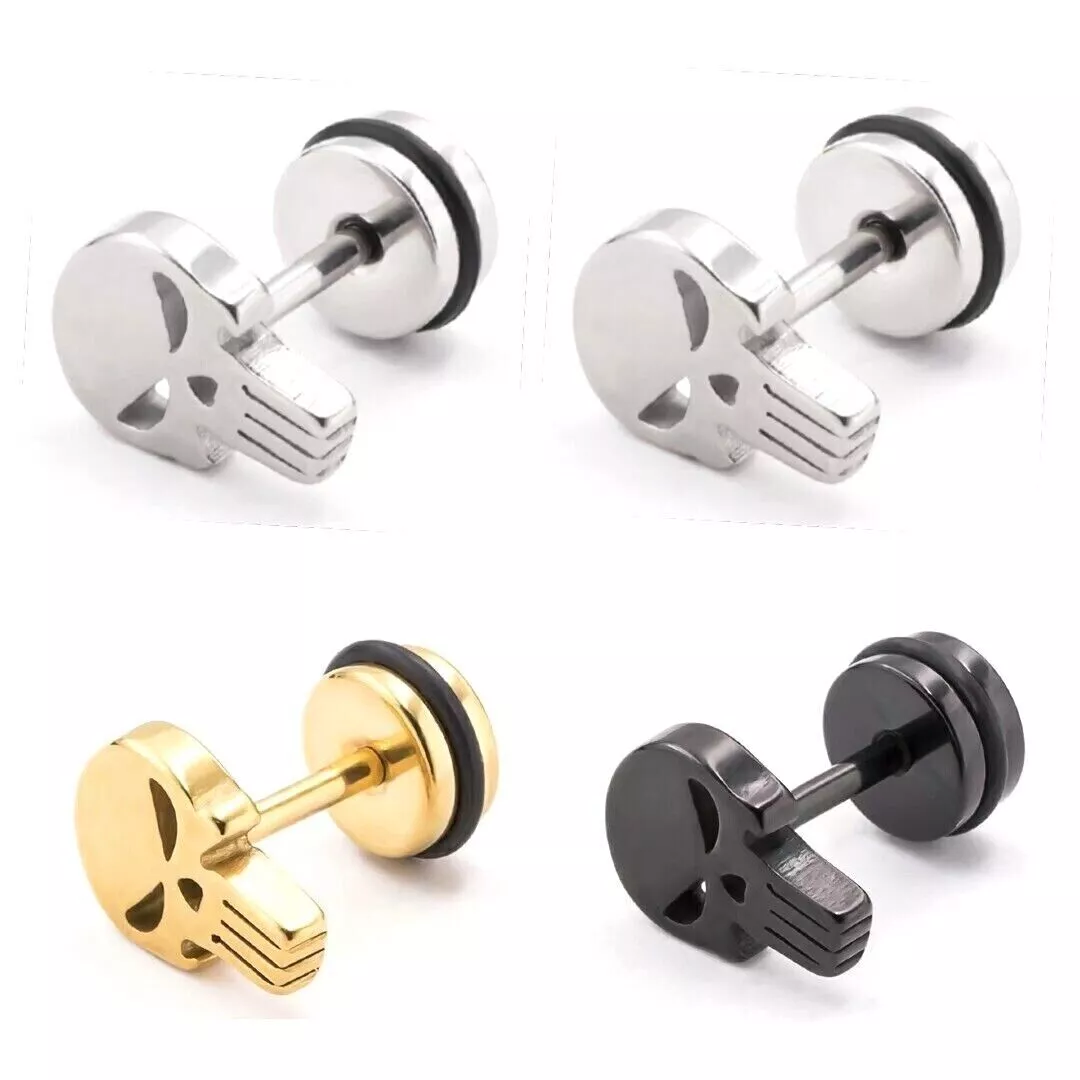 Punisher earrings best sale