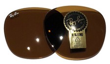 Ray Ban Clubmaster RB3016 RB3507 Brown B-15 Replacement Lenses 49 mm Authentic