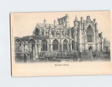 Postcard Melrose Abbey Scotland