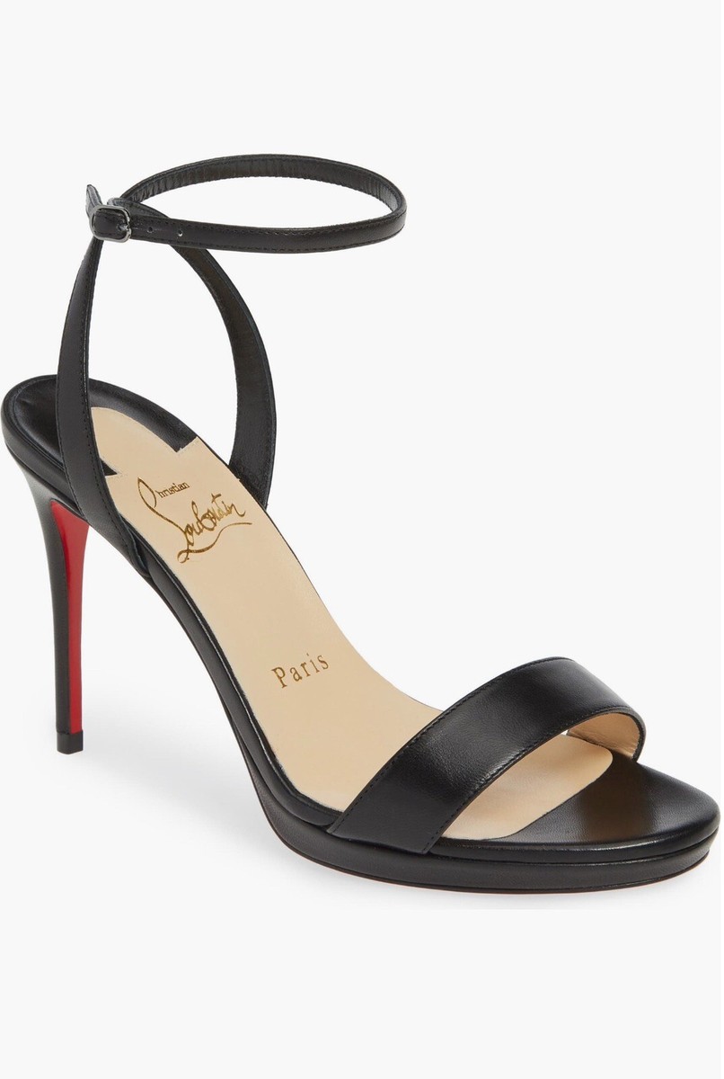 【関税送料込】ルブタン Loubi Queen Ankle Strap Sandal Christian Louboutin Loubi Queen Ankle Strap Sandal Size 36.5
