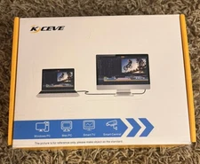 KCEVE KC-KVM212DH MST Displayport KVM Switch 2 Monitors 2 Computers 4K@144Hz