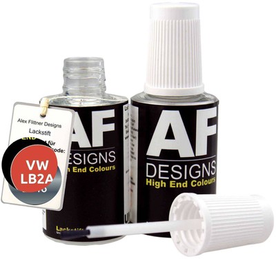 Lackstift für VW / Volkswagen Sundown Orange LB2A schnelltrocknend 2x20ml 