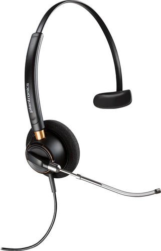 Plantronics Cuffie con Microfono per Ufficio / Call Center Nero 89435-02  HW510V | eBay
