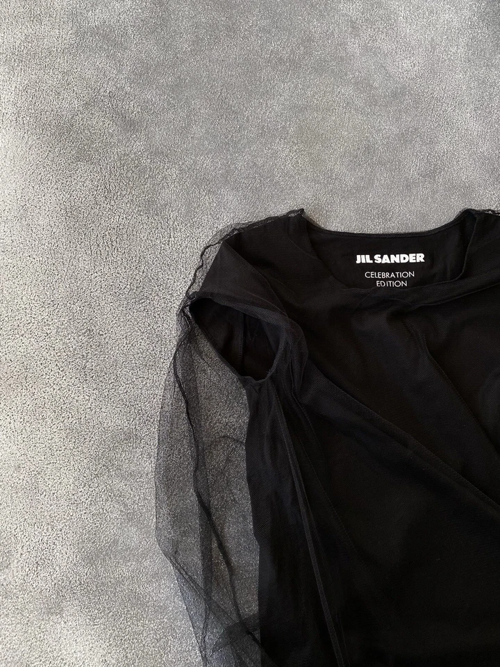 Jil Sander CELEBRATION EDITION Mesh Tank Blouse Women Size M - Image 3 of 4