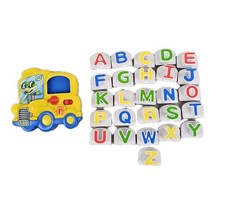 LeapFrog FRIDGE PHONICS Magnetic ALPHABET ABC BUS Complete 26 Letter Set Tested