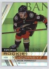2022 Upper Deck Synergy Rookie Journey Green Home /249 Jacob Perreault #RJ-3 z6b
