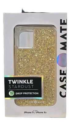 New Case Mate Twinkle Star Dust 10 FT Drop Protection Case iphone 11 / iPhone XR