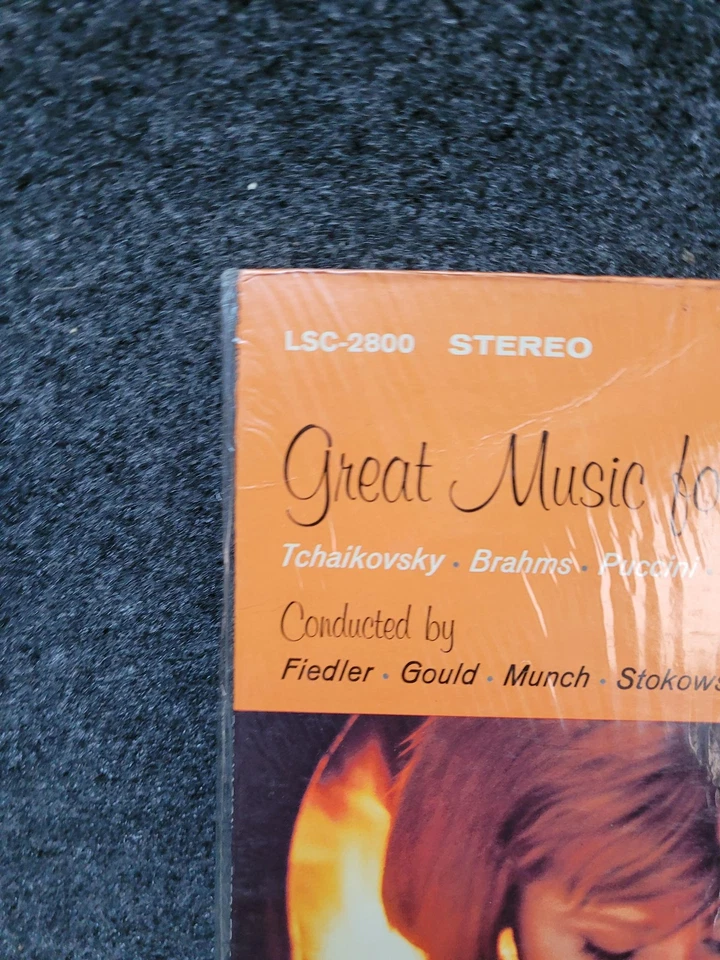 Vintage Vinyl LP Great Music for Relaxation RCA Victor Red Seal 1965 Classical Foto 2 de 4