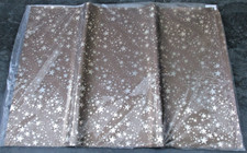 25 x  Einpackpapier, Geschenkpapier  braun mi...