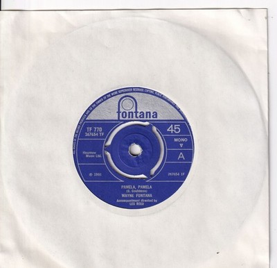 7'' Single - Wayne Fontana - Pamela, Pamela